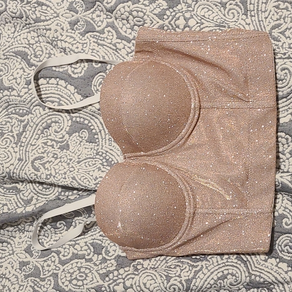 Pink crop tank - Picture 1 of 3